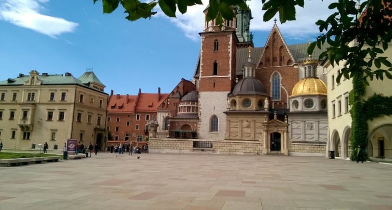 Cour du château de Wawel