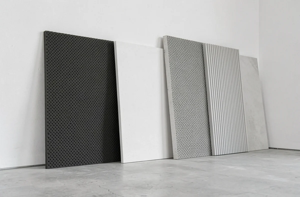 Comparaison de matériaux alternatifs aux cloisons sèches : panneaux composites, fibro-ciment et isolant acoustique
